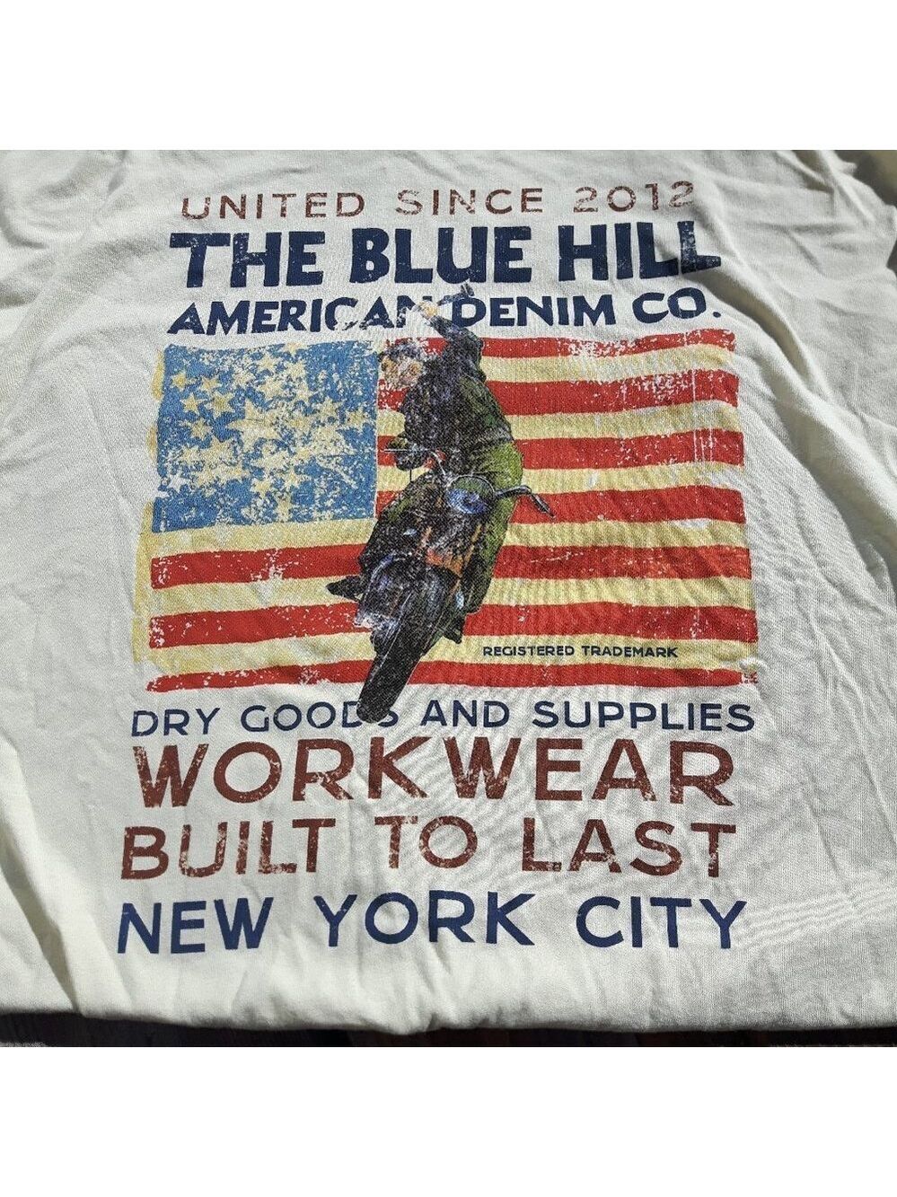 The Blue Hill American denim co t-shirt XXXL